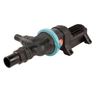 Whale Gulper Grouper Mk3 Fishbox-Waste Pump w-90 Ports - 12V