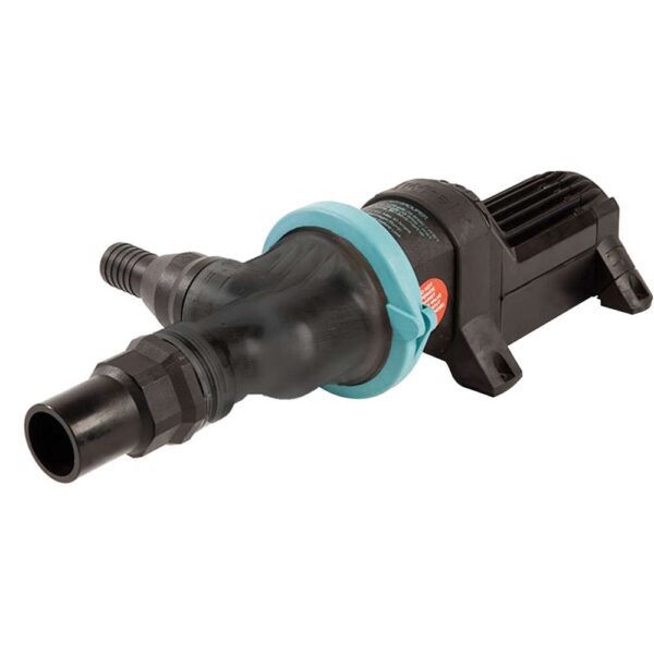 Whale Gulper Grouper Mk3 Fishbox-Waste Pump w-90 Ports - 12V