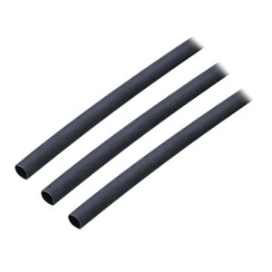 Ancor Adhesive Lined Heat Shrink Tubing (ALT) - 3-16" x 3" - 3-Pack - Black