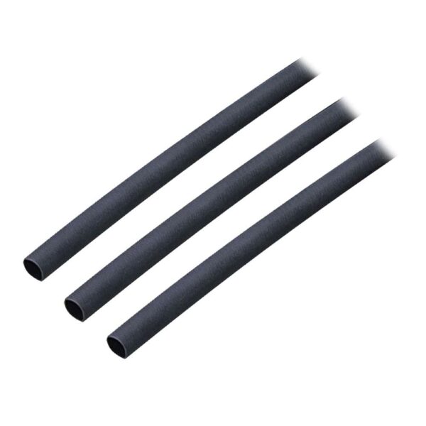 Ancor Adhesive Lined Heat Shrink Tubing (ALT) - 3-16" x 3" - 3-Pack - Black