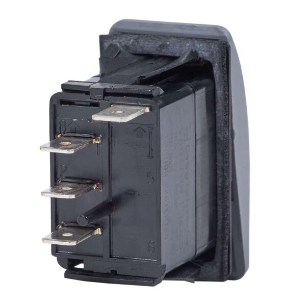 Blue Sea 7931 Contura II Switch SPDT Black - ON-OFF-ON - Image 2