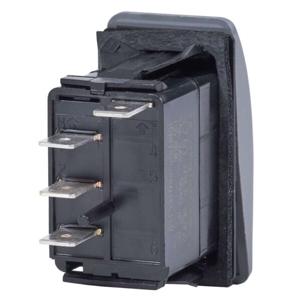 Blue Sea 7932 Contura II Switch SPDT Black - (ON)-OFF-ON - Image 2