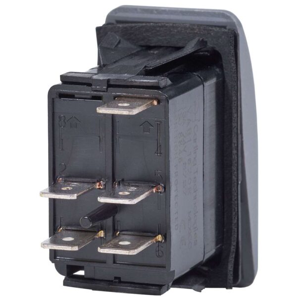 Blue Sea 7934 Contura II Switch DPST Black - OFF-ON - Image 2