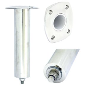 Tigress 4 Hole Swivel Rectangular Head Rod Holder - 0 - 10-1-2"