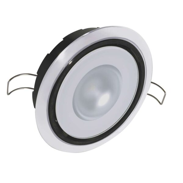Lumitec Mirage Positionable Down Light - Spectrum RGBW Dimming - White Bezel - Image 3