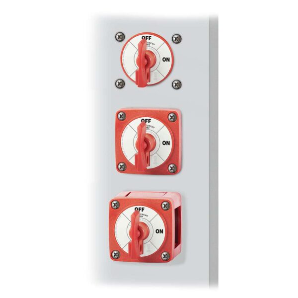 Blue Sea 6004 Single Circuit ON-OFF w-Locking Key - Red - Image 4