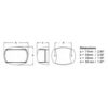 Hella Marine NaviLED Port & Starboard Pair - 2nm - Colored Lens-White Housing - Image 2