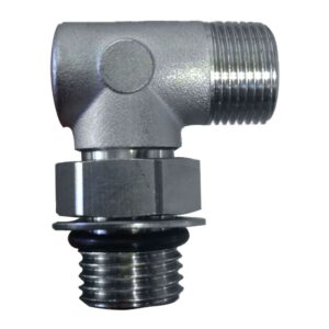 Uflex90 Adjustable Fitting f-Back of UP Series Helms ORB 6 to 3-8" COMP