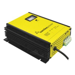 Samlex 30A Battery Charger - 12V - 3-Bank - 3-Stage w-Dip Switch & Lugs