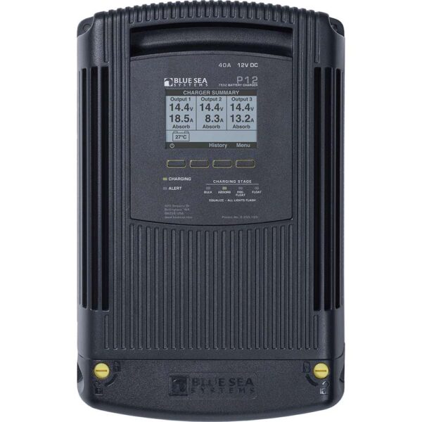 Blue Sea 7532 P12 Gen2 Battery Charger - 40A - 3-Bank - Image 2