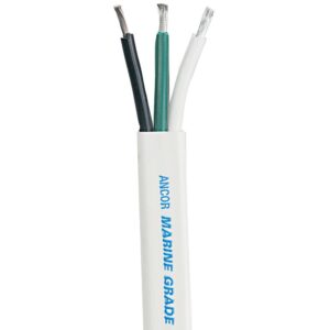 Ancor White Triplex Cable - 14-3 AWG - 500'