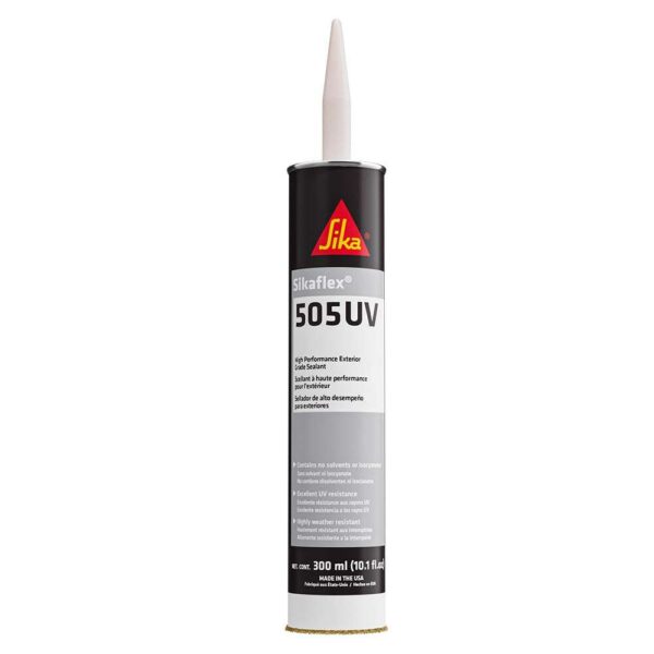 CW67329 Sika Sikaflex 505UV High Performance Exterior Grade Sealant - 10.3oz(300ml) Cartridge - White