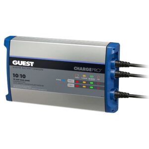 Guest On-Board Battery Charger 20A - 12V - 2 Bank - 120V Input