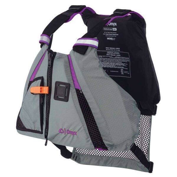 Onyx MoveVent Dynamic Paddle Sports Vest - Purple-Grey - XL-2XL