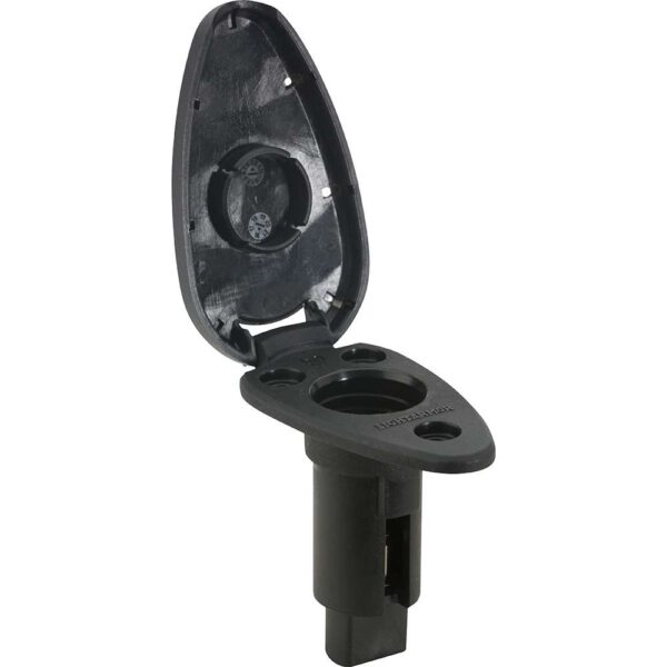 Attwood LightArmor Plug-In Base - 2 Pin - Black - Teardrop - Image 2