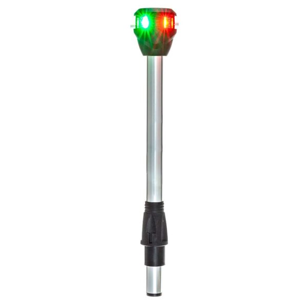 Attwood LightArmor Bi-Color Navigation Pole Light w-Task Light - Straight - 10"