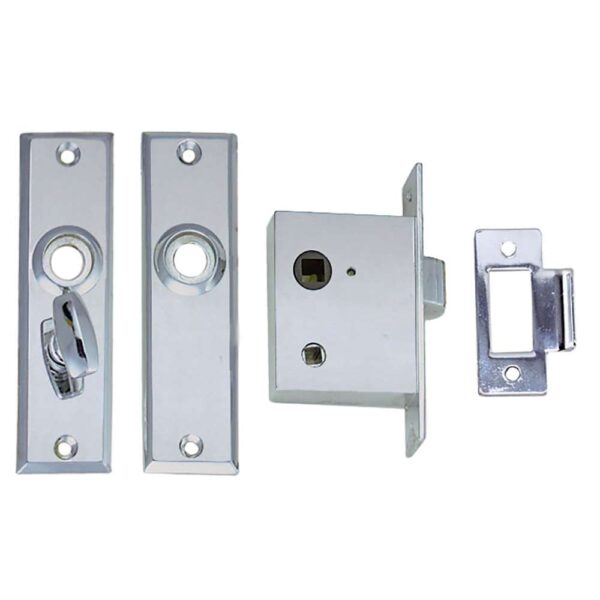 Perko Mortise Latch Set w-Turn Button - Image 2