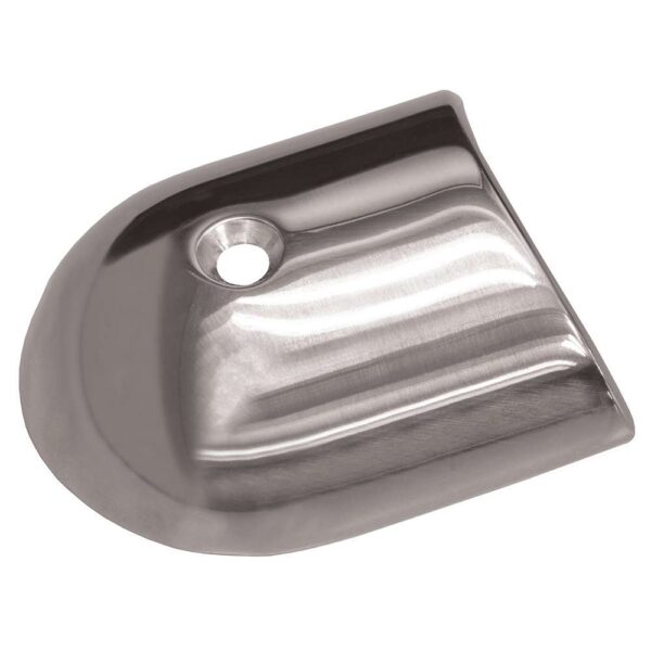 TACO Polished Stainless Steel 2-19-64 Rub Rail End Cap
