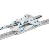 Schaefer Mid-Rail Chock-Cleat Stainless Steel - 1" - Image 3