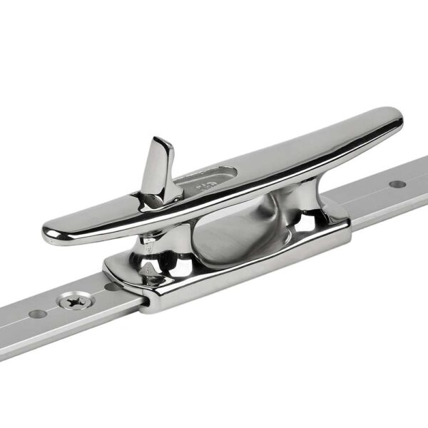 Schaefer Mid-Rail Chock-Cleat Stainless Steel - 1" - Image 2
