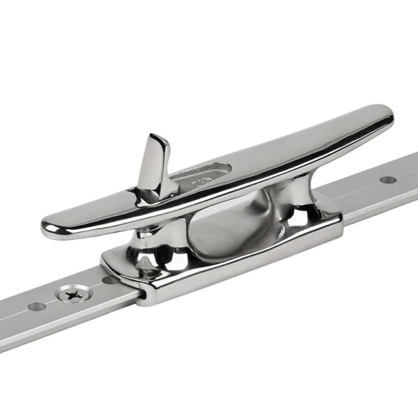 Schaefer Mid-Rail Chock-Cleat Stainless Steel - 1-1-4" - Image 2