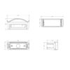 Lumitec Contour Series Inset Navigation Light - Starboard Green - Image 2