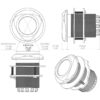 Lumitec Typhoon Underwater Bronze Thru-Hull LED Light - RGBW Spectrum - Image 5