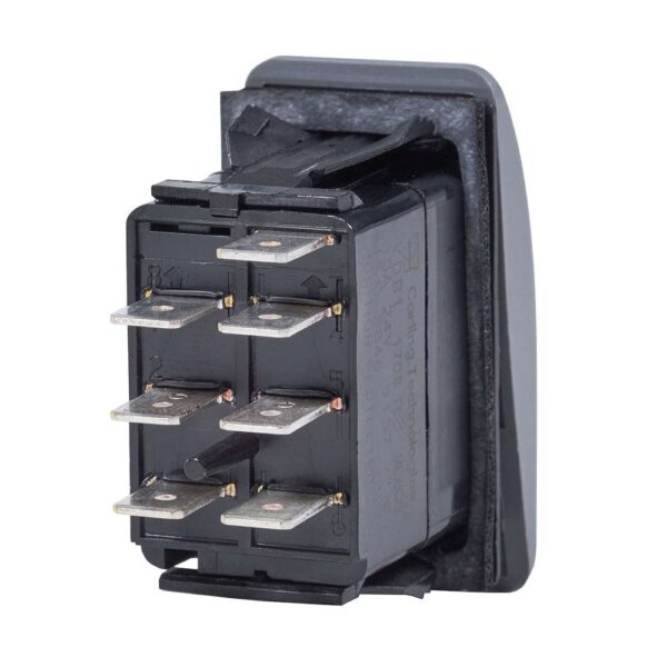 Blue Sea Contura Switch DPDT Black - ON-ON - Image 2