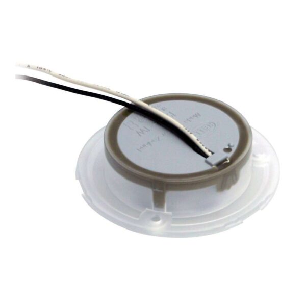 Hella Marine Blue LED Round Courtesy Lamp - White Bezel - 24V - Image 3
