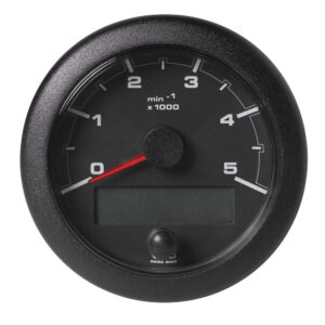 Veratron 3-3-8" (85MM) OceanLink NMEA 2000 Tachometer - 5000 RPM - Black Dial & Bezel