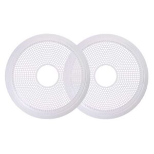 Fusion S-X77CW 7.7" Classic Grill Cover - White f- XS Series Speakers