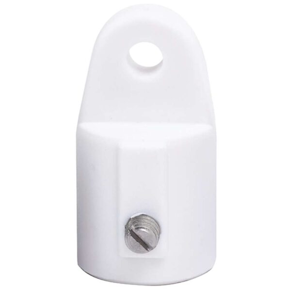 Sea-Dog Nylon Top Cap - White - 3-4"