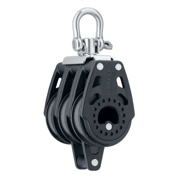 Harken 40mm Carbo Air Triple Swivel Block w-Becket