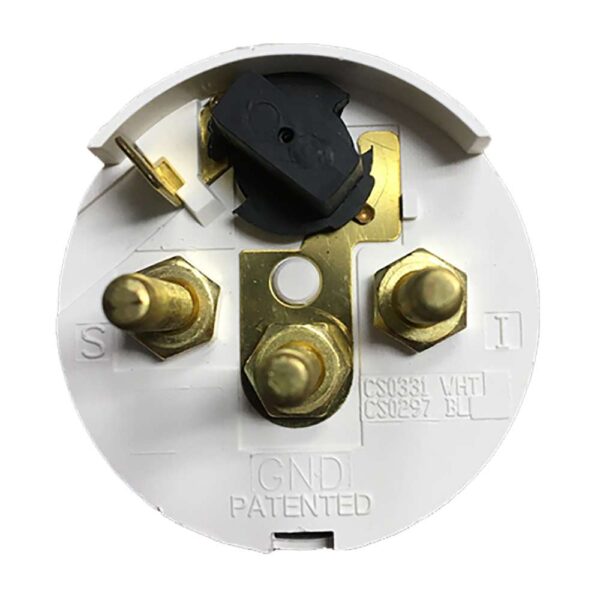 Faria Chesapeake White SS 2" Cylinder Head Temperature Gauge (60-220F) - Image 3