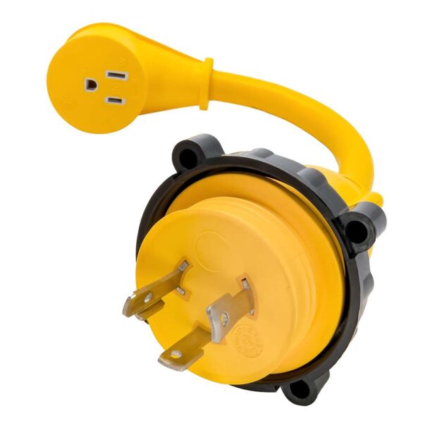 Camco 30AM-15AF Power Grip Marine 12" Dogbone - M-Locking-90F Adapter - Image 6