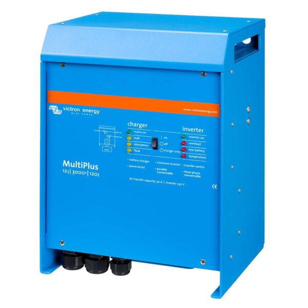Victron MultiPlus Inverter-Charger 12VDC - 3000VA - 120VAC w- 120AMP Charger - 50AMP Transfer Switch - UL Approved - Image 3
