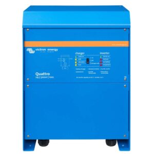Victron Quattro Inverter-Charger 24V DC - 5000W - Dual 100AMP 120V AC Inputs - Auto Transfer Switch - 120AMP Battery Charger - Stackable