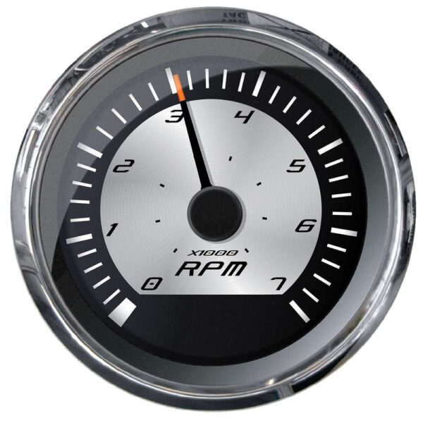 Faria Platinum 4" Tachometer - 7000 RPM (Gas - Inboard, Outboard & I-O)