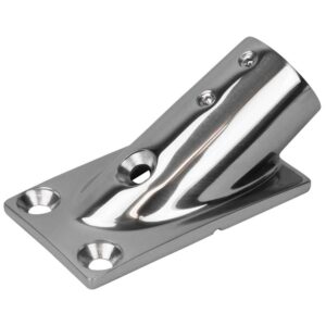 Sea-Dog Rail Base Fitting Rectangular Base 30 316 Stainless Steel 7-8" OD