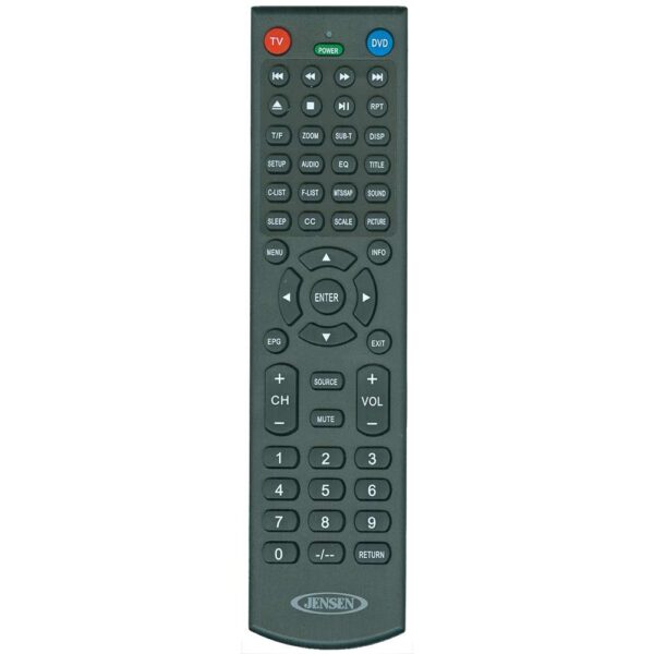 JENSEN TV Remote f-LED TV's