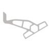 Minn Kota Raptor Jack Plate Adapter Bracket - Starboard - 2" Setback - 4" Rise - White - Image 4