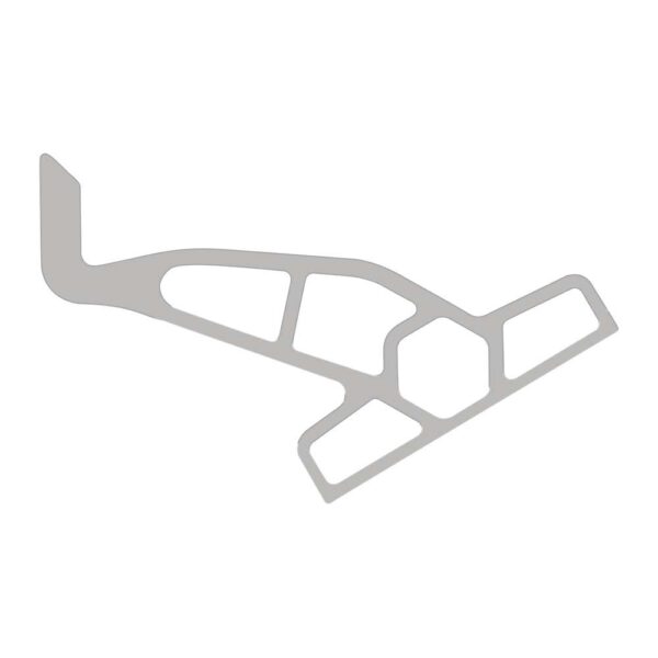 Minn Kota Raptor Jack Plate Adapter Bracket - Starboard - 2" Setback - 4" Rise - White - Image 4