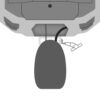 Minn Kota Raptor Jack Plate Adapter Bracket - Starboard - 2" Setback - 4" Rise - White - Image 3