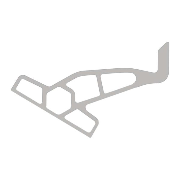 Minn Kota Raptor Jack Plate Adapter Bracket - Port - 2" Setback - 6" Rise - White - Image 3