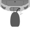 Minn Kota Raptor Direct Mount Angle Bracket - White - Image 3