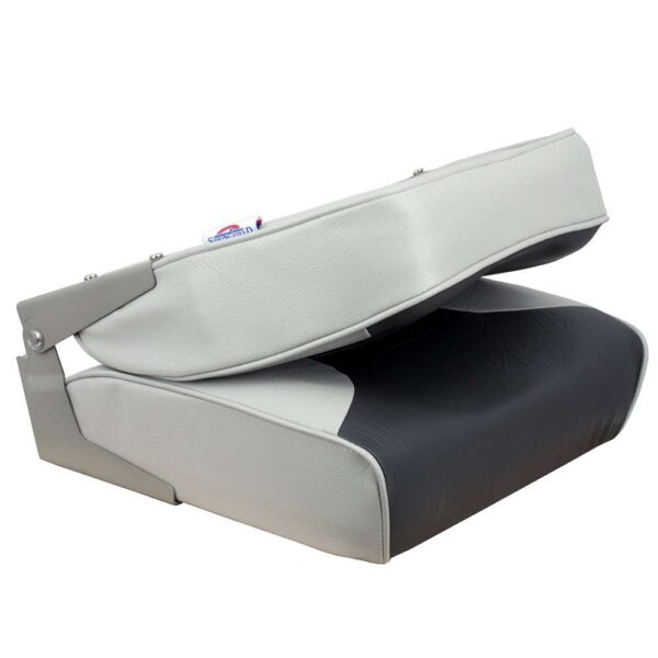 Springfield Economy Multi-Color Folding Seat - Grey-Charcoal - Image 2