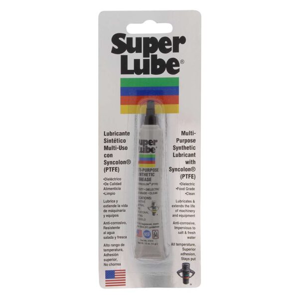Super Lube Multi-Purpose Synthetic Grease w-Syncolon (PTFE) - .5oz Tube