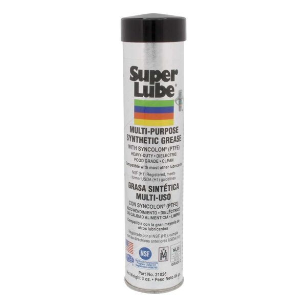 Super Lube Multi-Purpose Synthetic Grease w-Syncolon (PTFE) - 3oz Cartridge