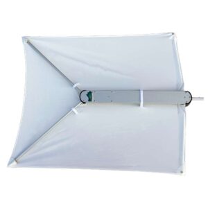 TACO ShadeFin w-White Fabric & Case