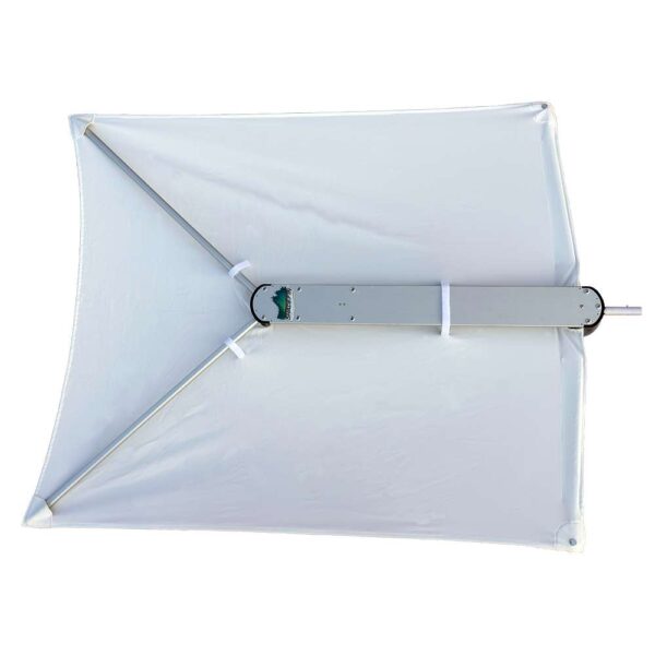 TACO ShadeFin w-White Fabric & Case
